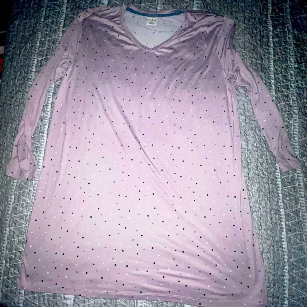 Wonderly Intimates Night Gown Purple XL
